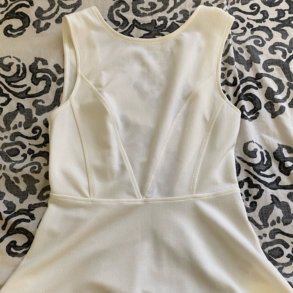 White open back top